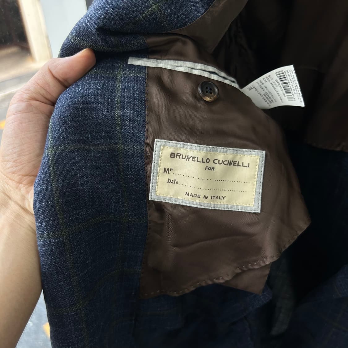 브루넬로 쿠치넬리 린넨 블레이저 자켓 상품이미지4