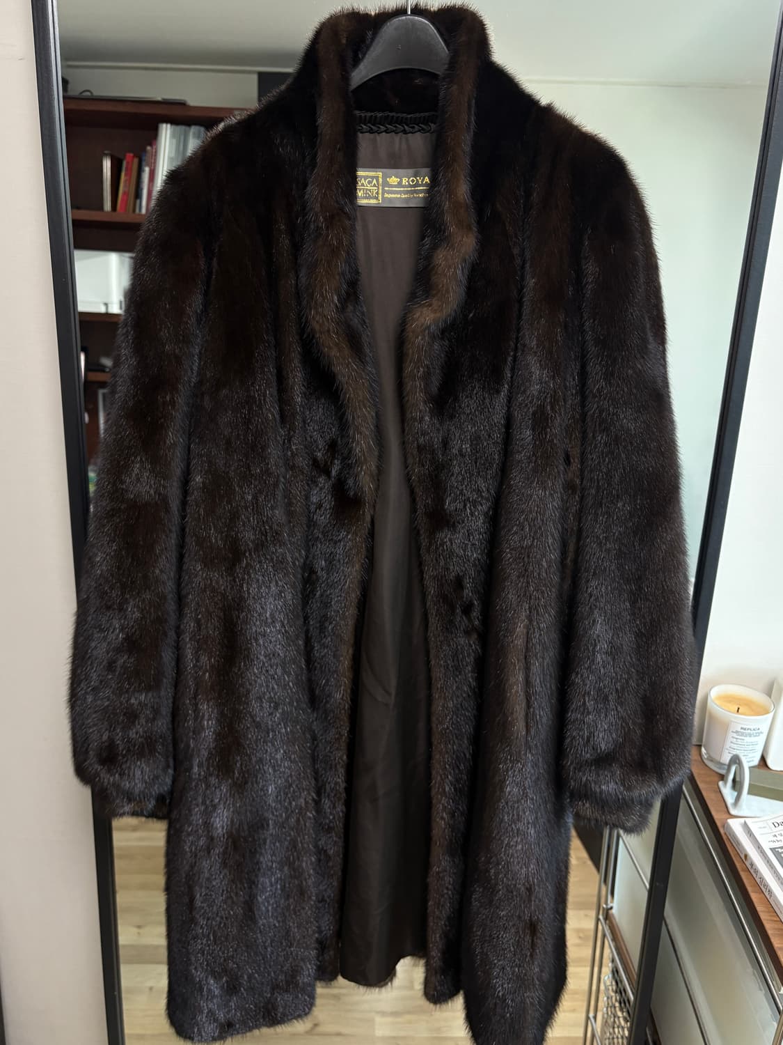 사가폭스 리얼 밍크코트 리얼퍼자켓 상품이미지3