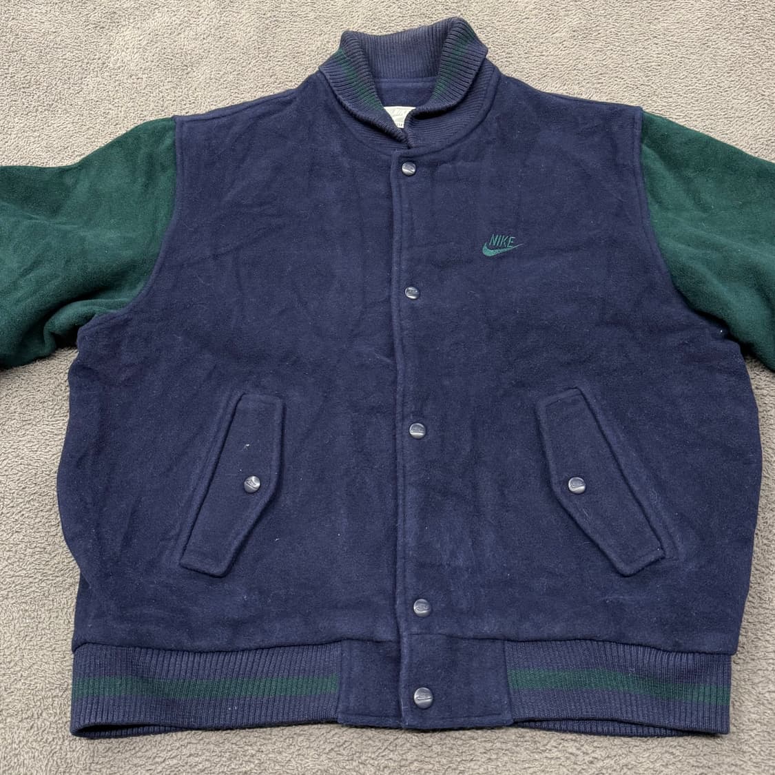 [정품/XL] 나이키 90s 삼나스포츠 바시티 봄버 자켓 c1 상품이미지3