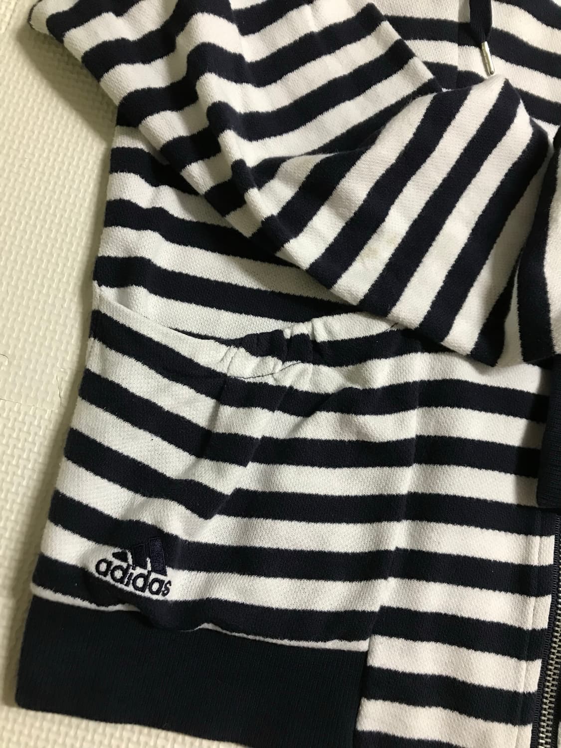 아디다스 스트라이프 후드집업 상품이미지3