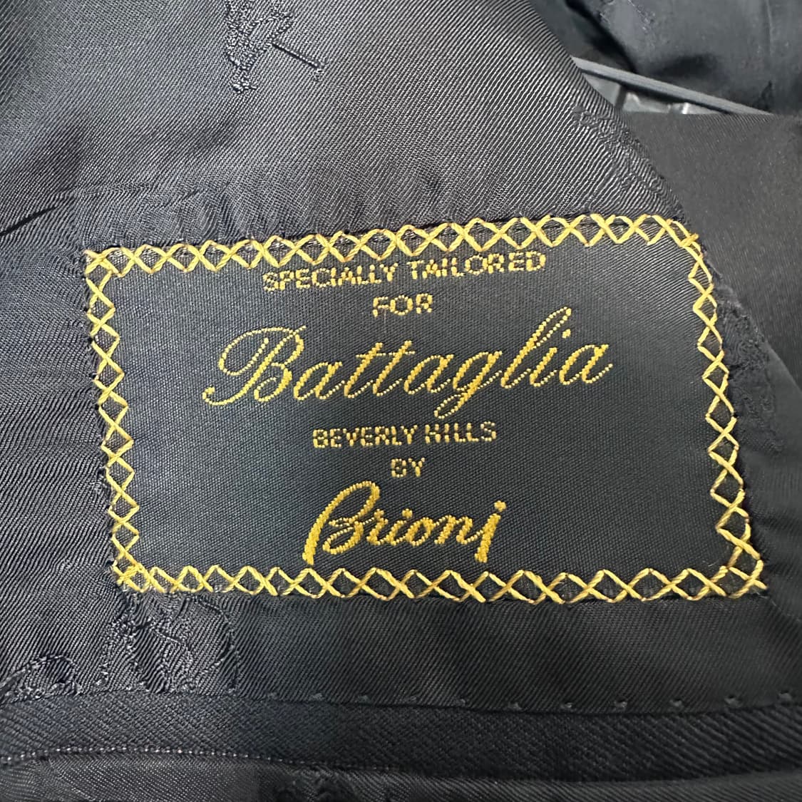 Brioni 브리오니 블랙 수트자켓 44 (클래식) 상품이미지5