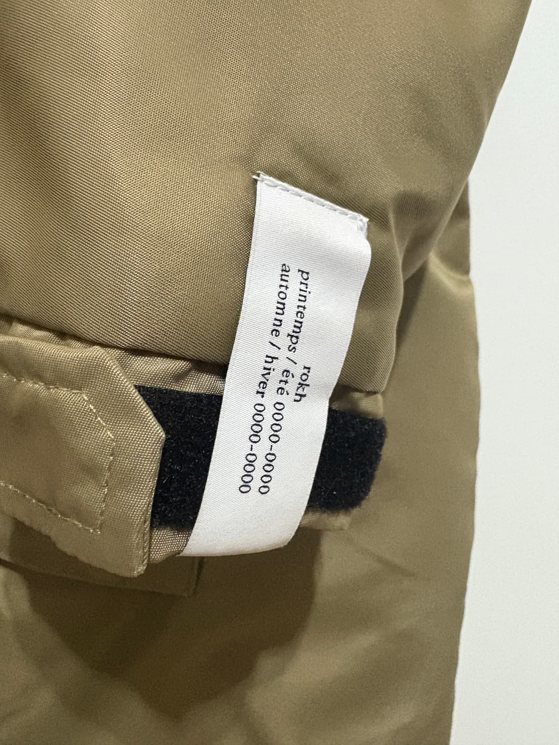 rokh 록 황록 / 오버사이즈 후디드 파카 / 34 상품이미지5