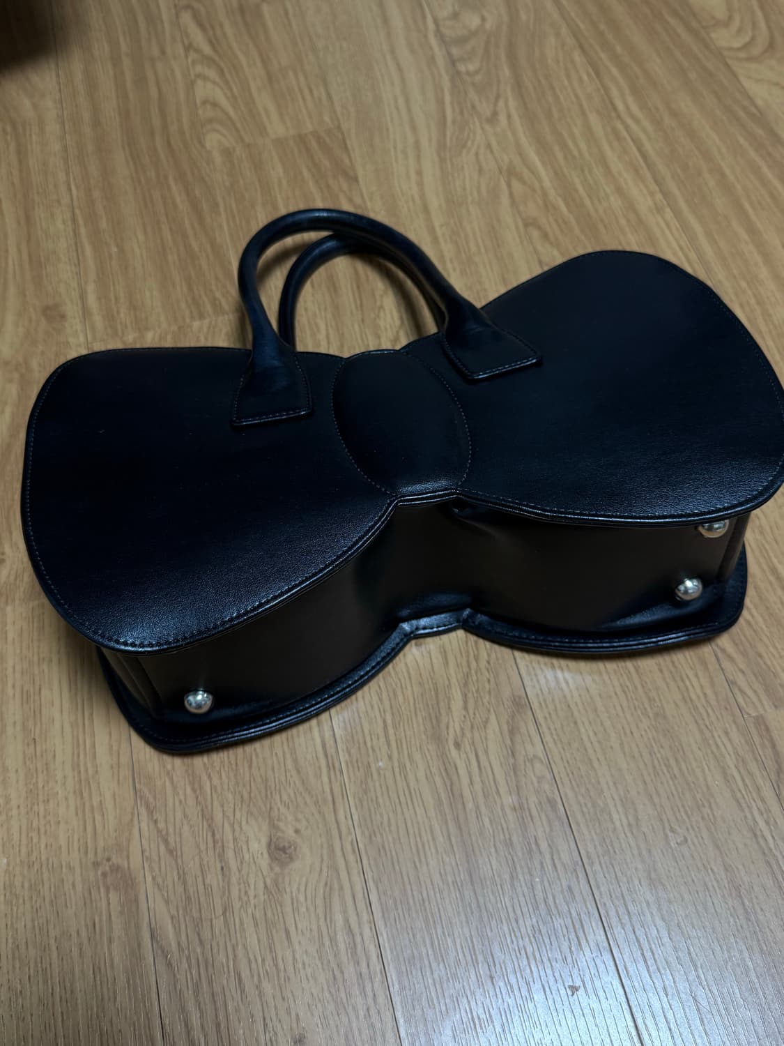 꼼데가르송 리본가방 블랙 상품이미지2