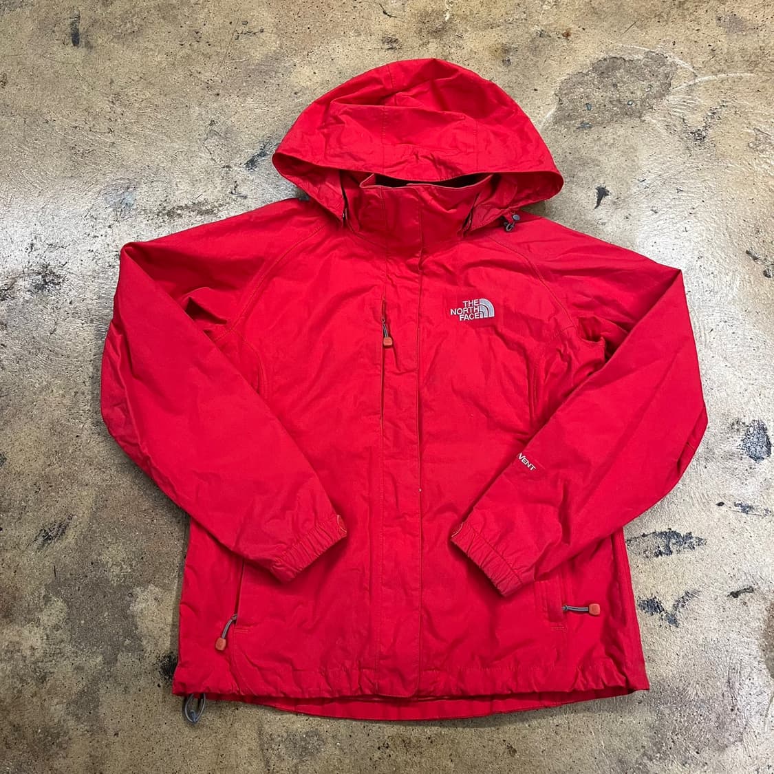 [정품/M] 노스페이스 빨간색 바람막이 자켓 b19 상품이미지2