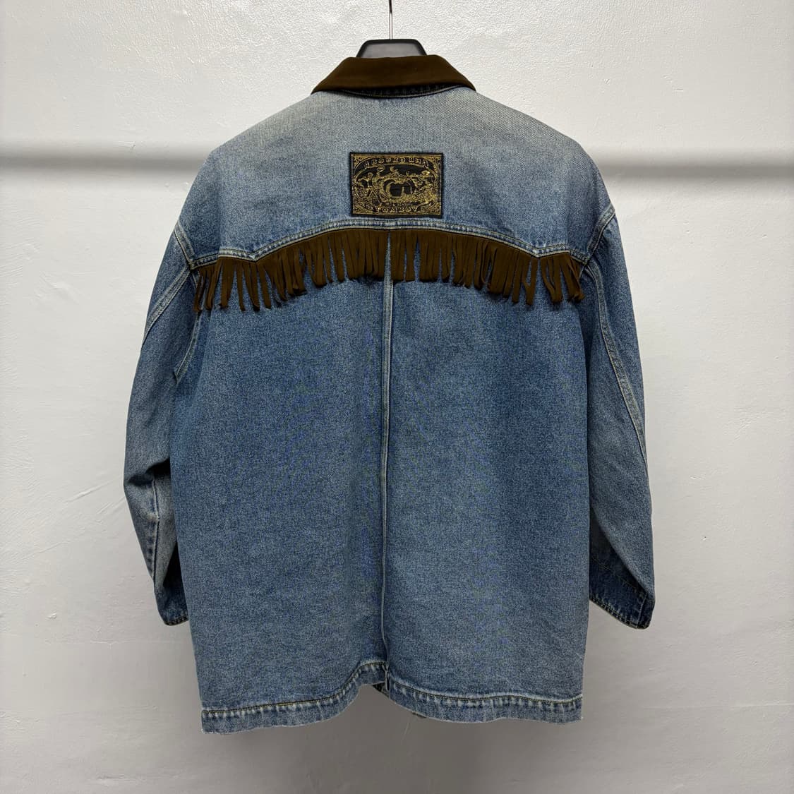 톰보이 웨스턴 프린지 데님 자켓 상품이미지2