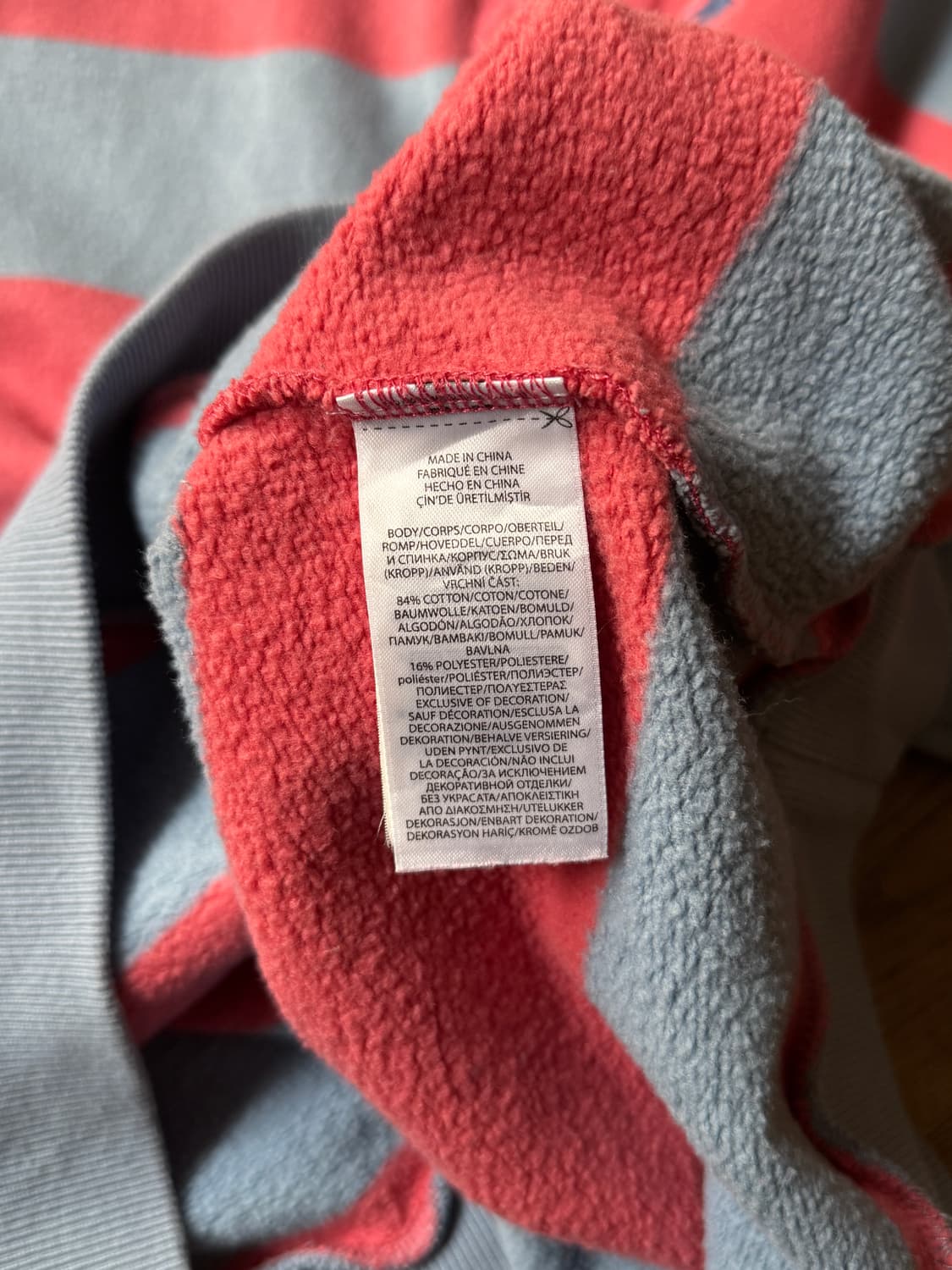 [L]폴로 랄프로렌 매장판 후드 포켓 럭비 티셔츠 상품이미지7