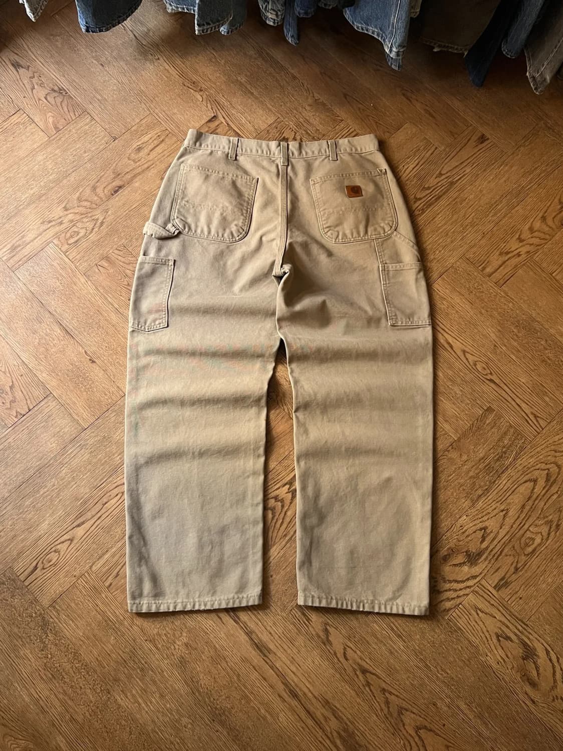 [35]칼하트 USA 데저트 탄 싱글니 카펜터 워크 팬츠 상품이미지1