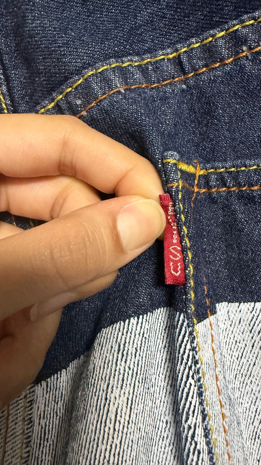 [40] 에비수 데님 반바지 상품이미지3