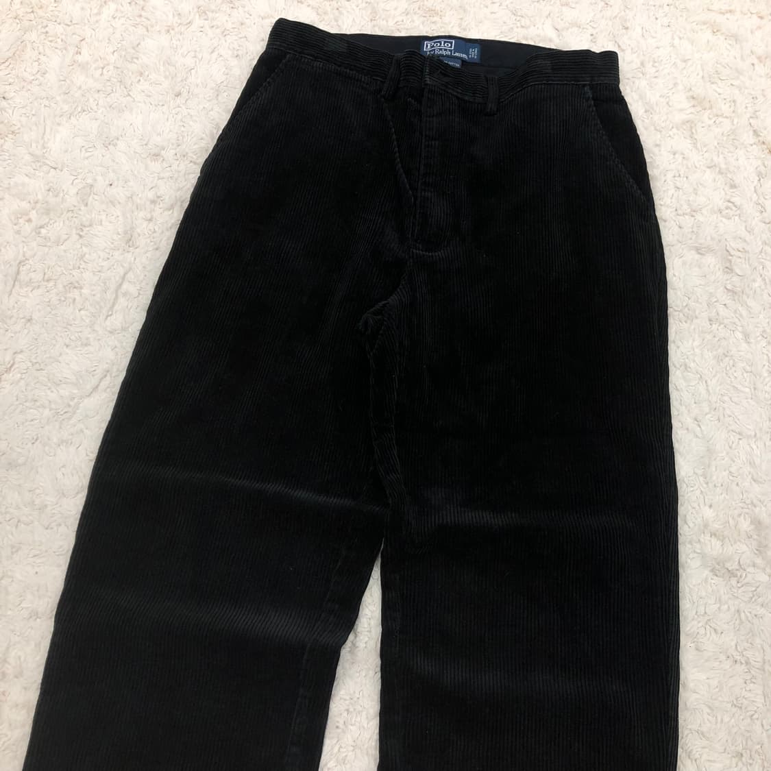 폴로 랄프로렌 블랙 코듀로이 팬츠 상품이미지2