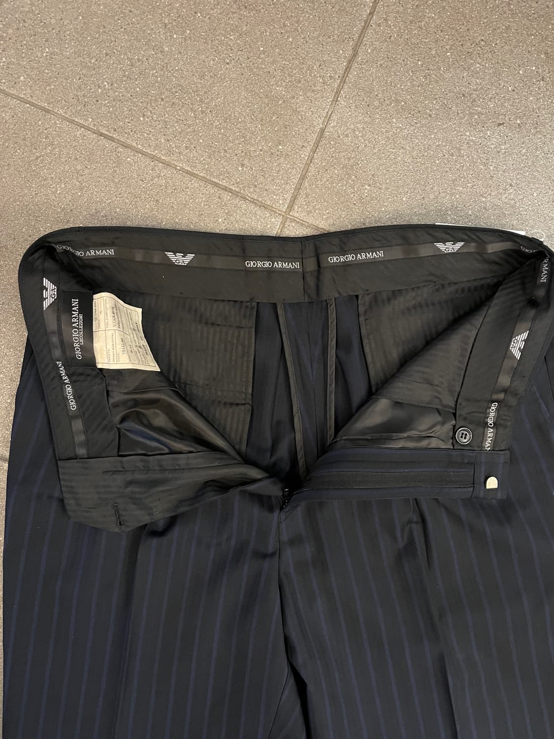 00s 조르지오 아르마니 스트라이프 슬랙스 상품이미지5