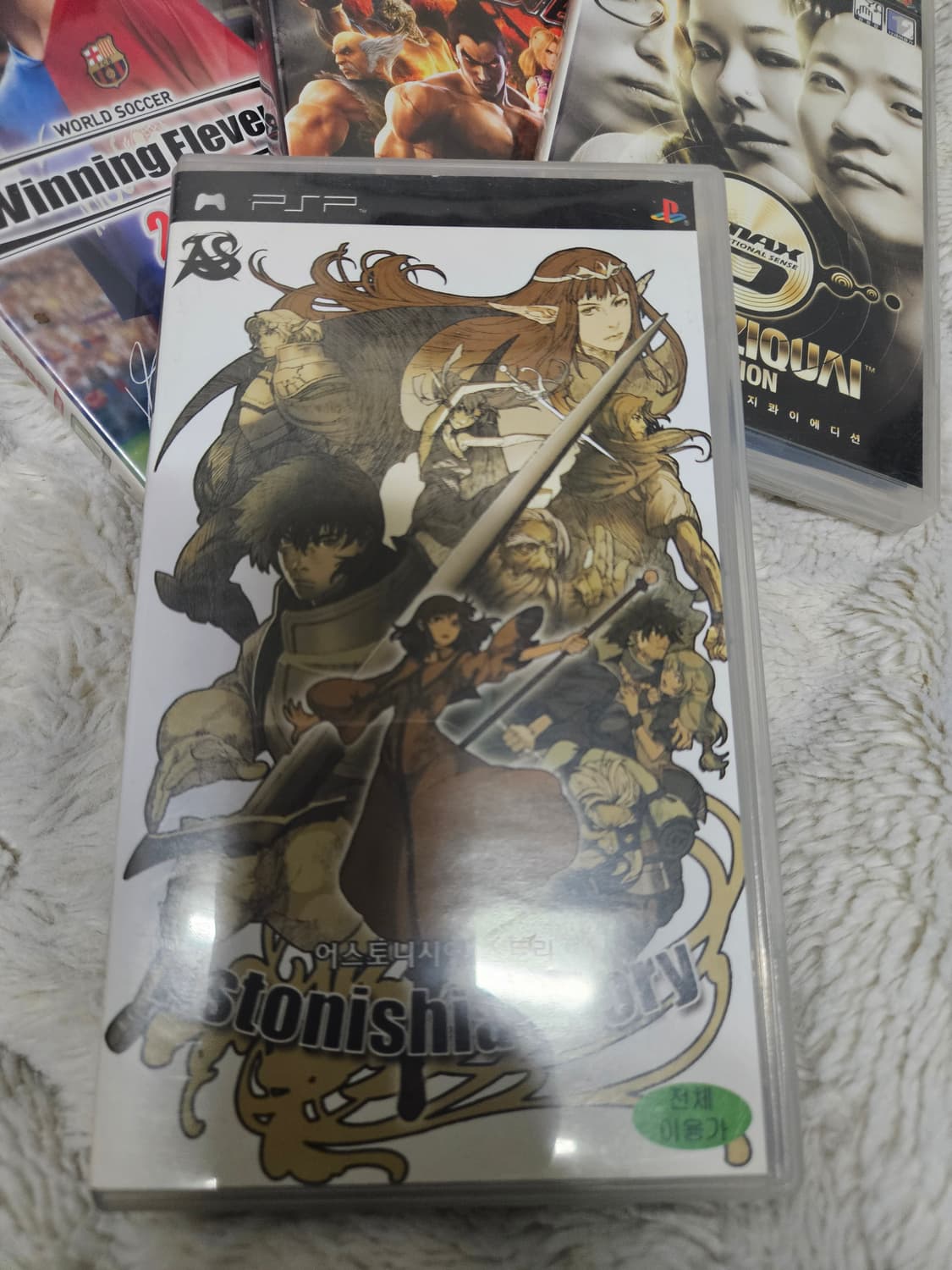 (국내정발)PSP 게임 모음 (위닝/철권/클래지콰이/어스토니시아) 상품이미지2