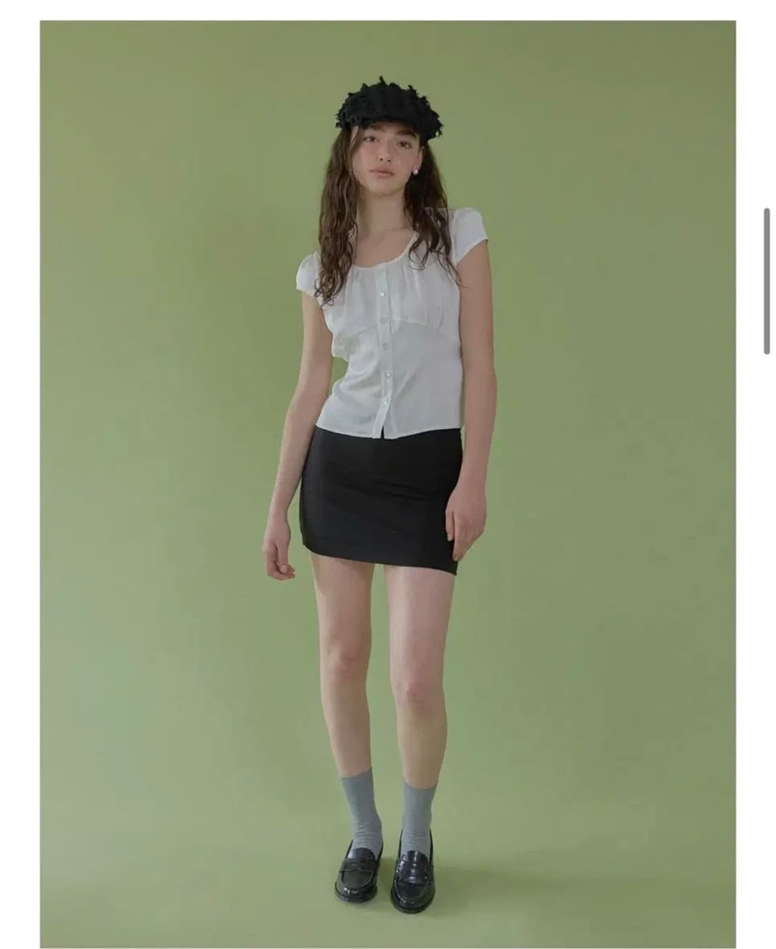 소프트 글림 블라우스 (Soft Gleam Blouse) 상품이미지4