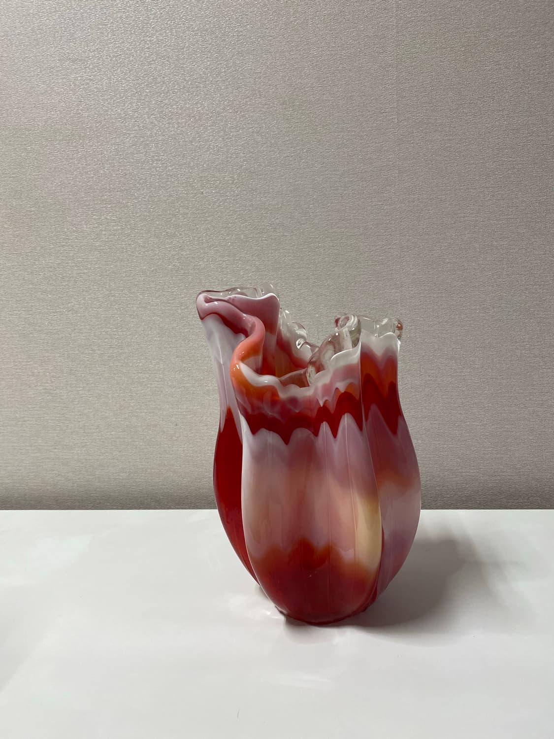 일본 마블 유리공예 수공예 화병 빈티지 소품 상품이미지5