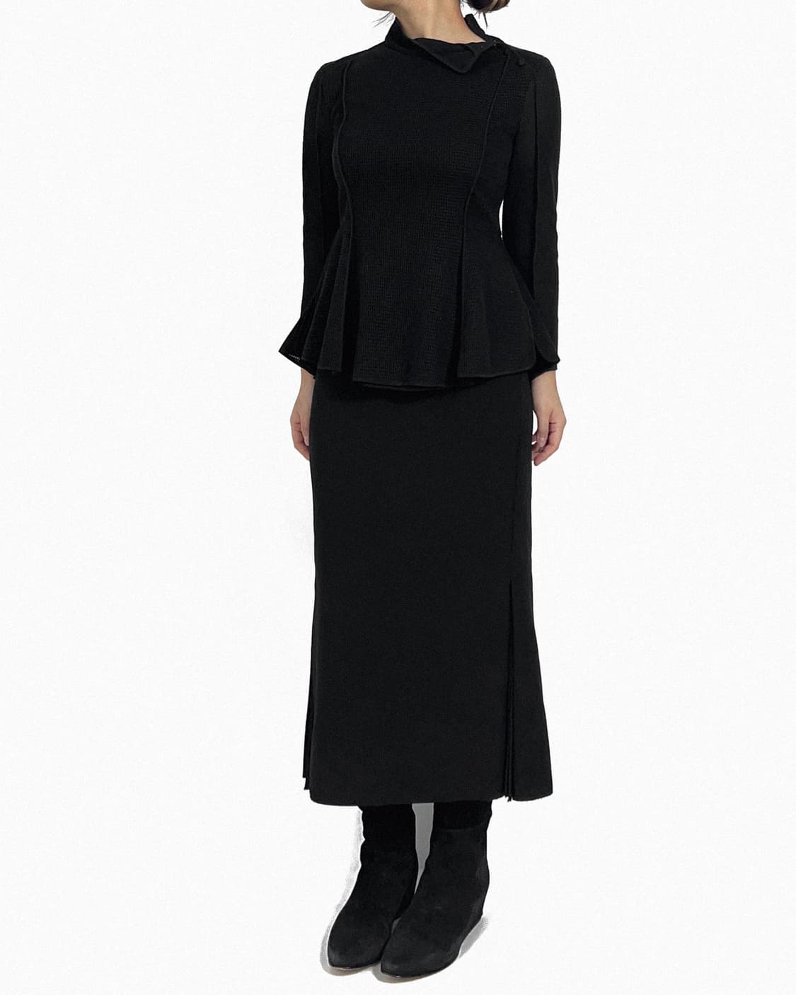 Lanvin Collection pleated hem skirt 상품이미지3