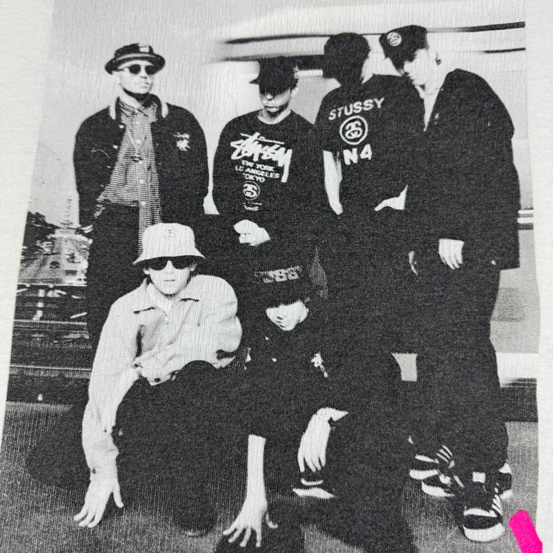 빈티지 90s 스투시 티셔츠 Stussy Tribe Berlin 89 상품이미지4