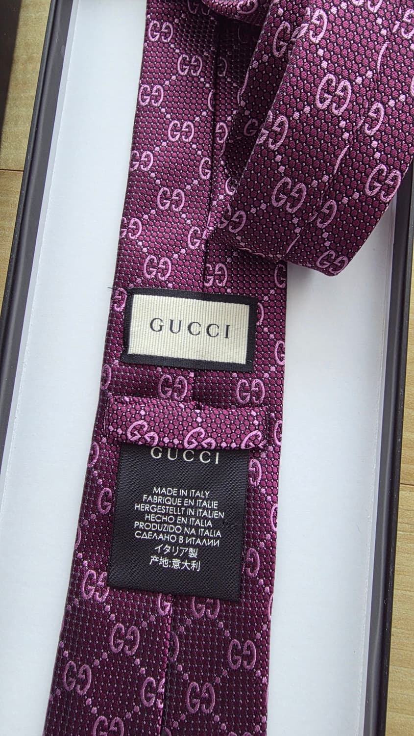 [새상품]구찌 넥타이 상품이미지3