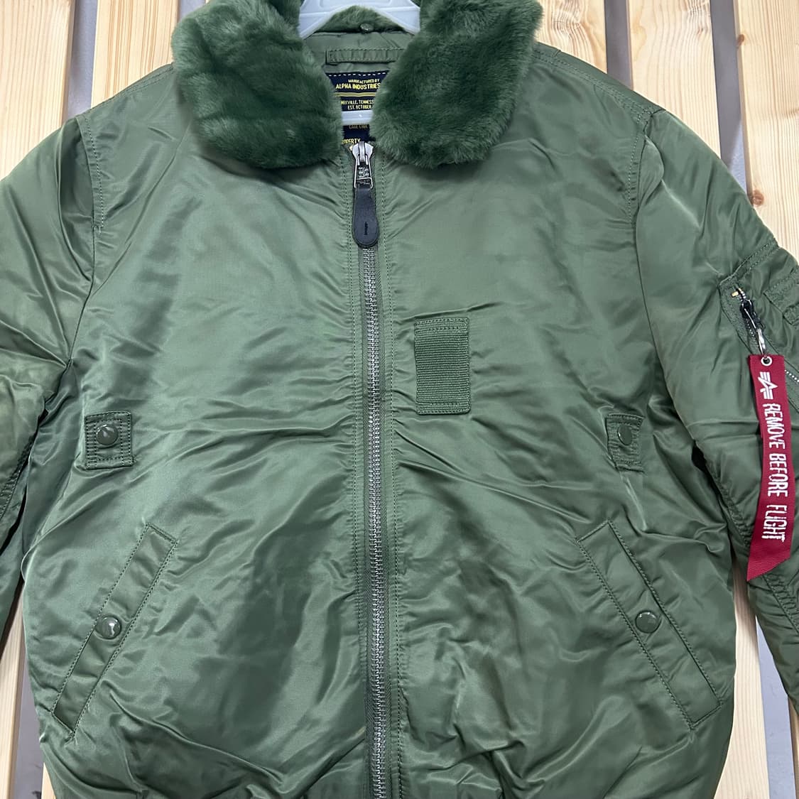 (L) 알파인더스트리 ma-1자켓  상품이미지4