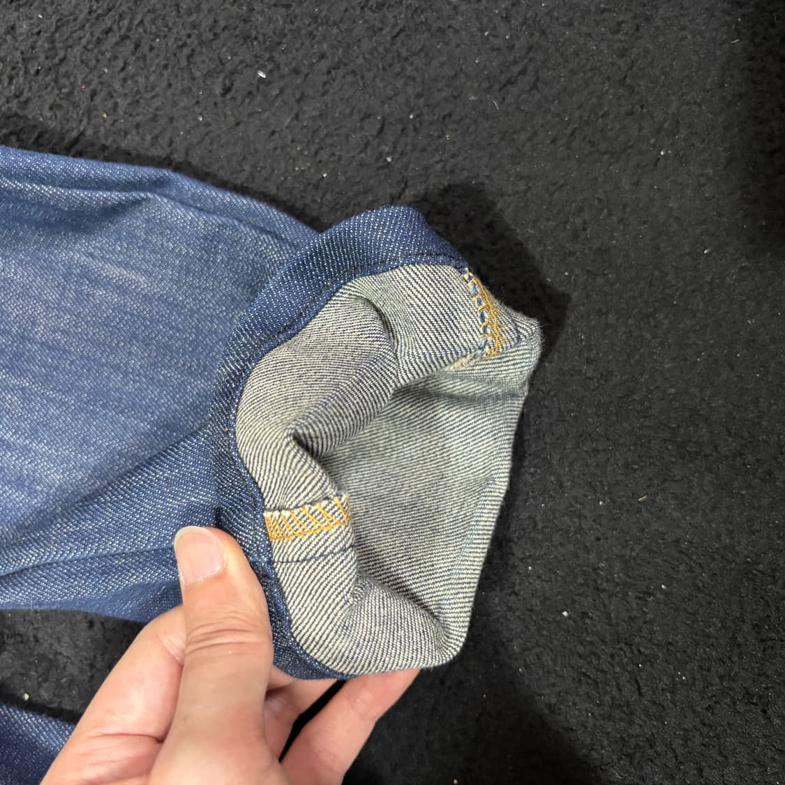 28 네이키드앤페이머스 생지 데님팬츠 상품이미지8