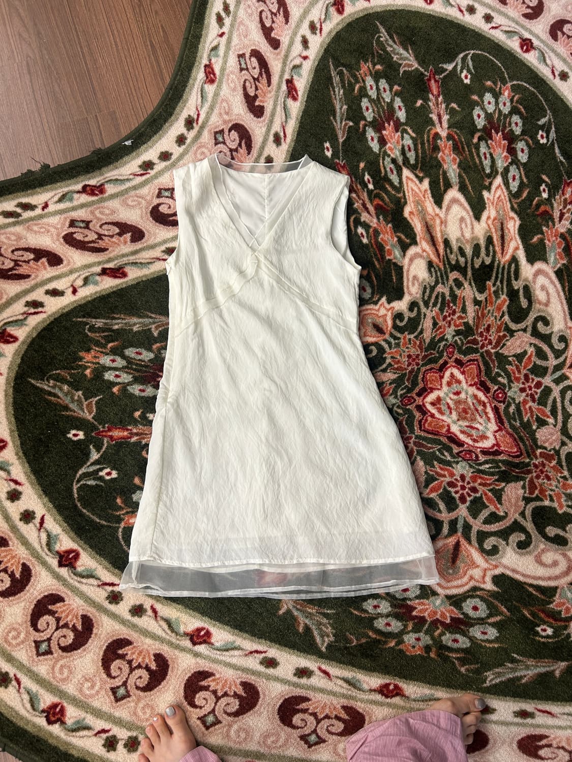 화이트 원피스 (새상품) 상품이미지1