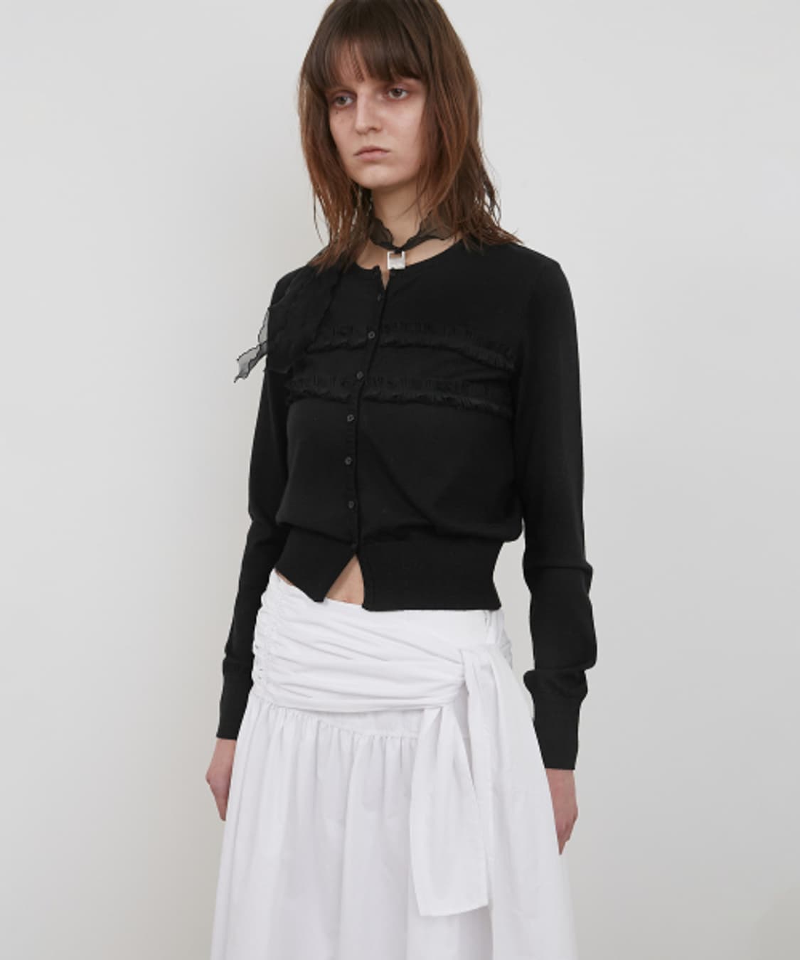 로우타이드 셔링 가디건 상품이미지1