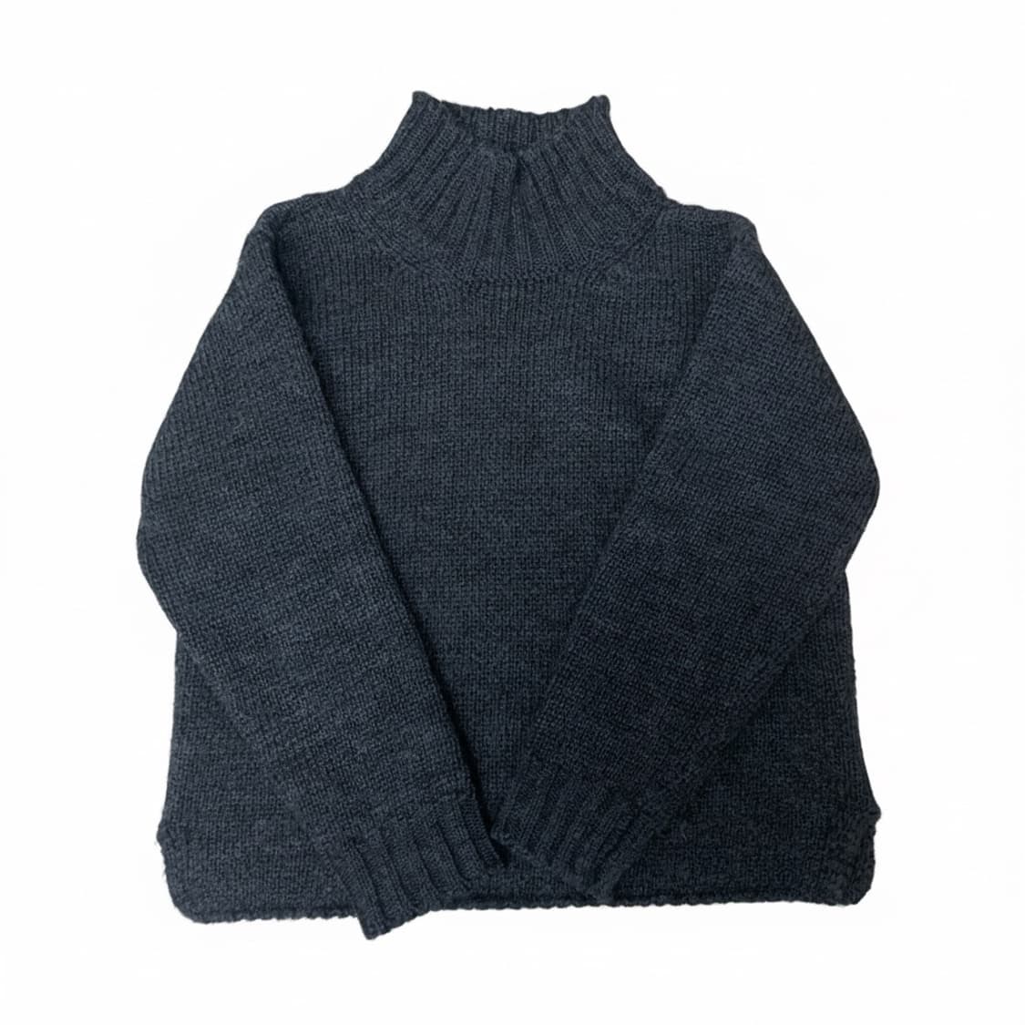 MHL. 와이드 넥 니트 Wide Neck Knit 차콜 상품이미지1