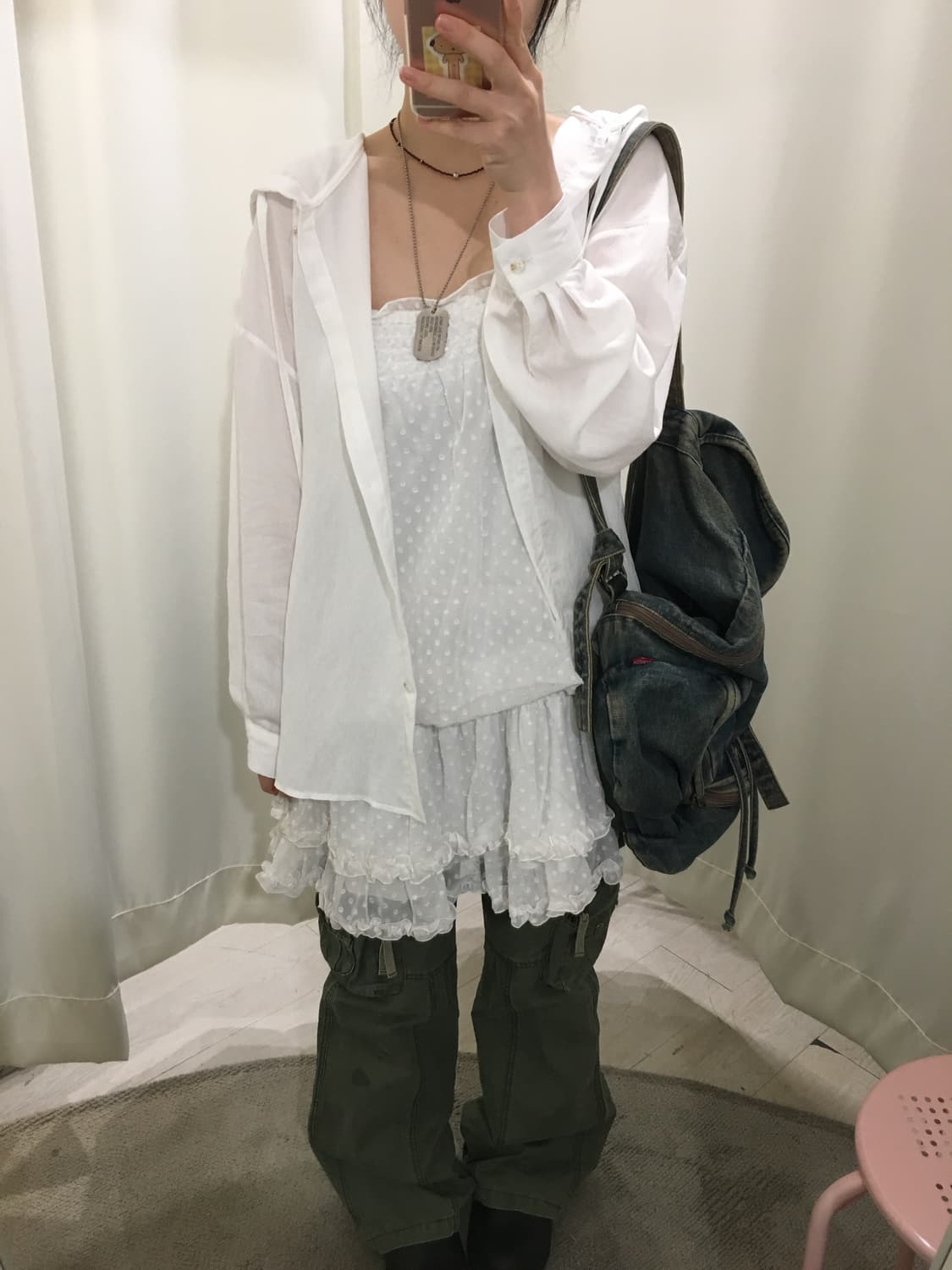 Punching lace onepiece 상품이미지4