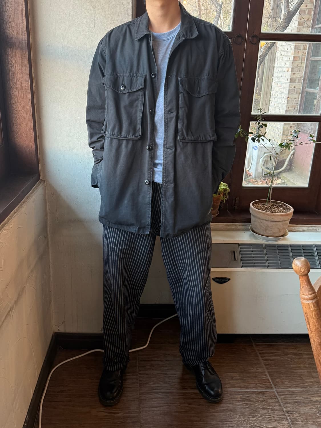 리바이스 립스탑 롱셔츠자켓 상품이미지7