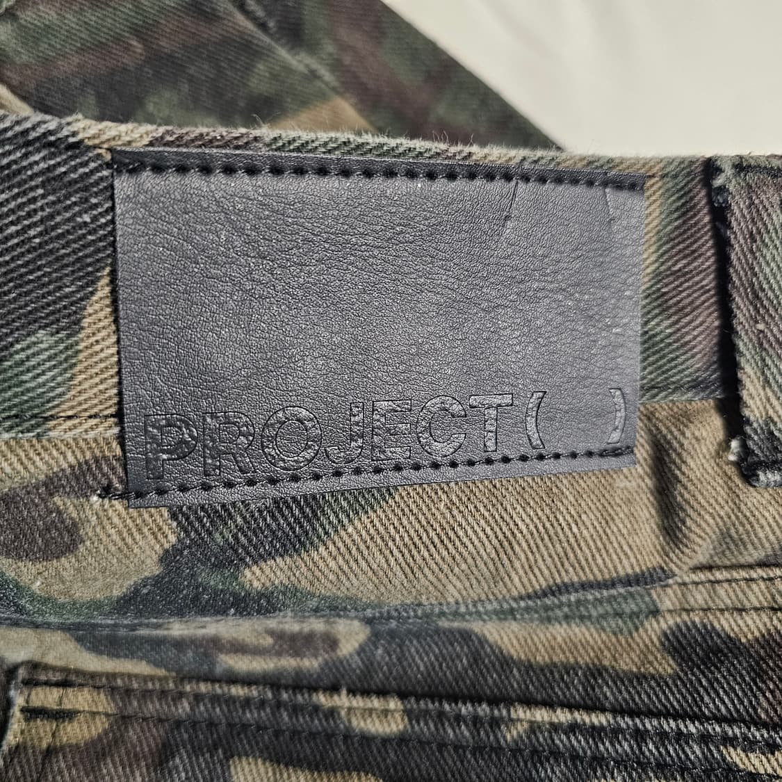 80 32 새제품) 에잇세컨즈 PROJECT888 카모플라주 카고 바지 상품이미지9