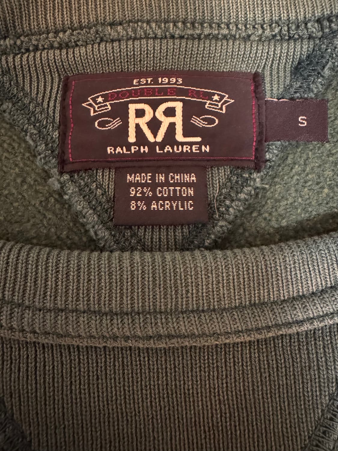 RRL limited edition 4 of 16 sweatshirts  상품이미지8