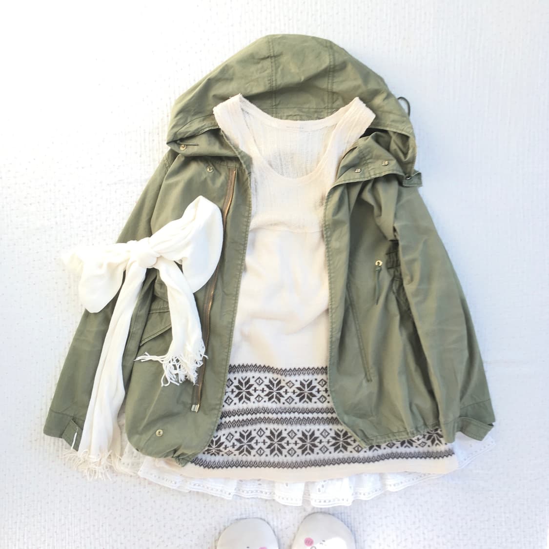 Maple feels /아이보리 니트 원피스 민소매니트 모리룩민소매니트 상품이미지4