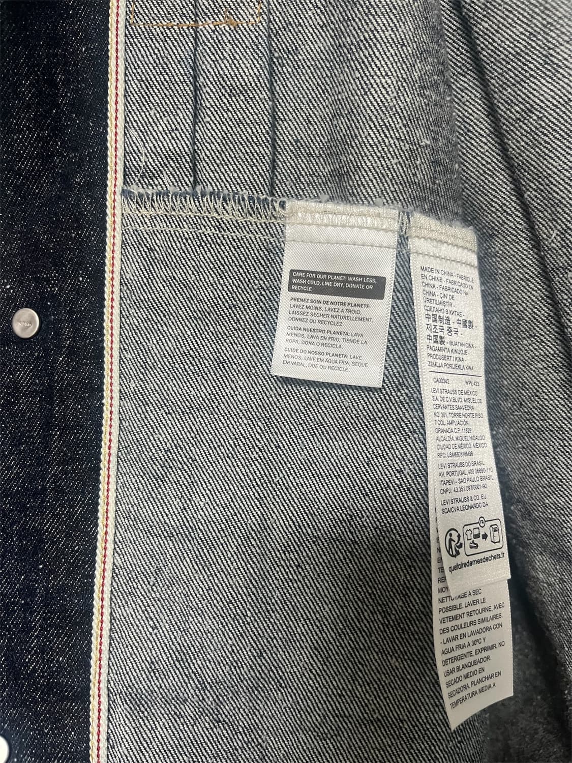 리바이스 1세대 대전판 데님 자켓 상품이미지6