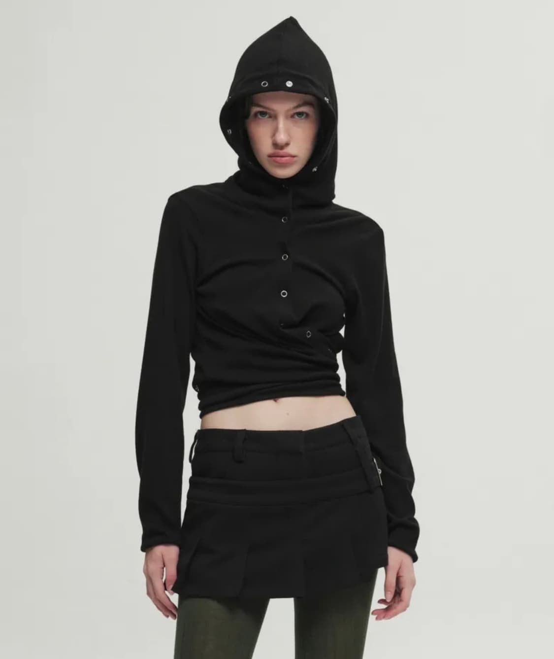 세릭 WRAP HOOD CARDIGAN 상품이미지1