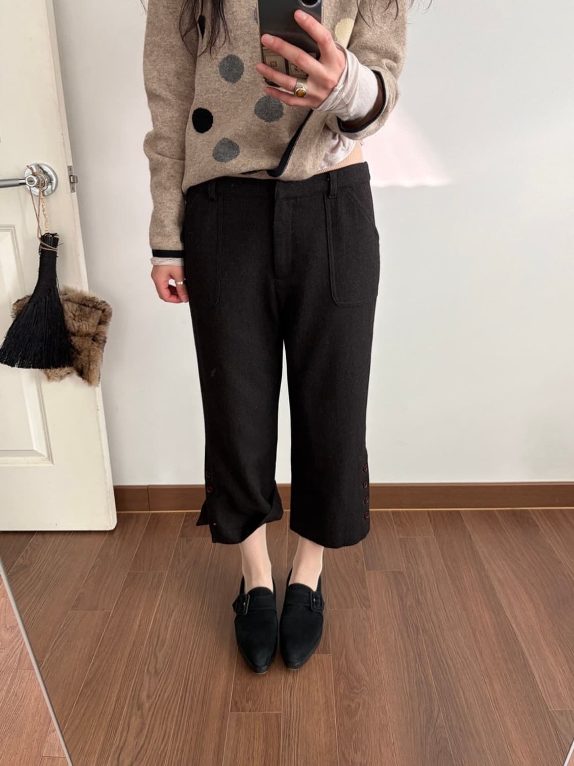 wool blended pants 상품이미지5