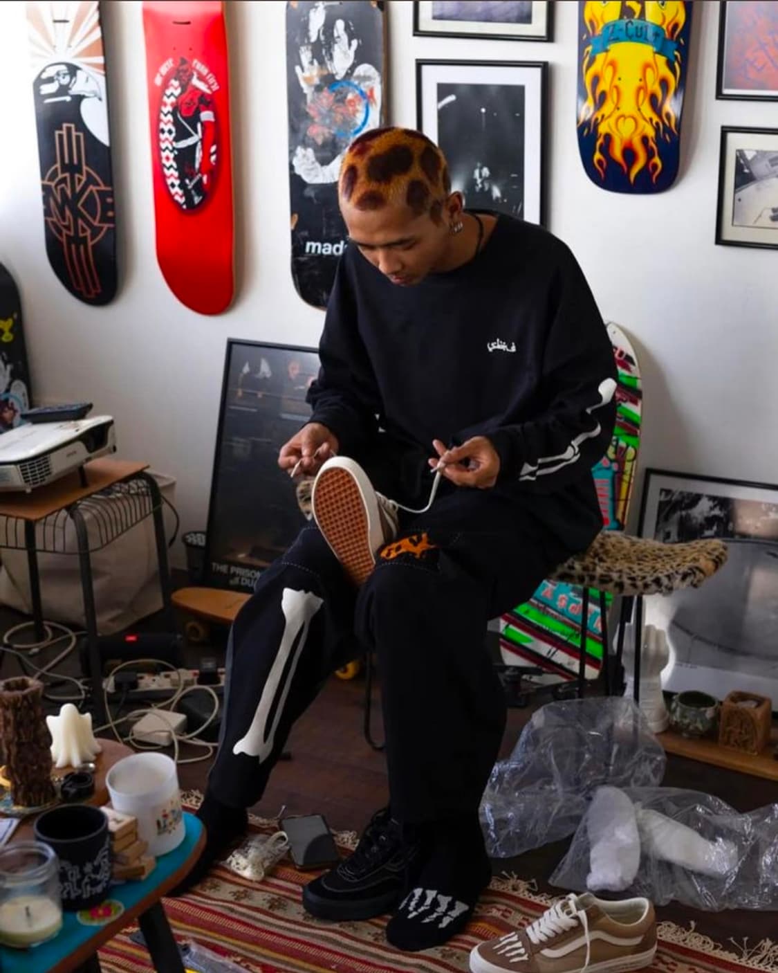 반스 x 마크 사보타지 sbtg 롱슬리브 상품이미지2