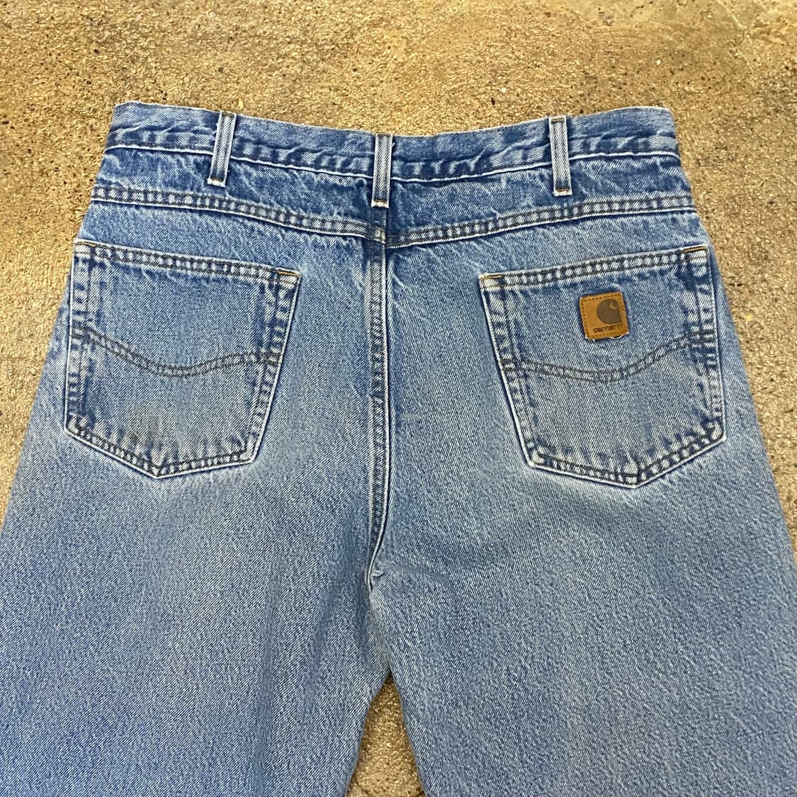 미국 빈티지 칼하트 연청 워싱 청바지 데님팬츠 상품이미지10