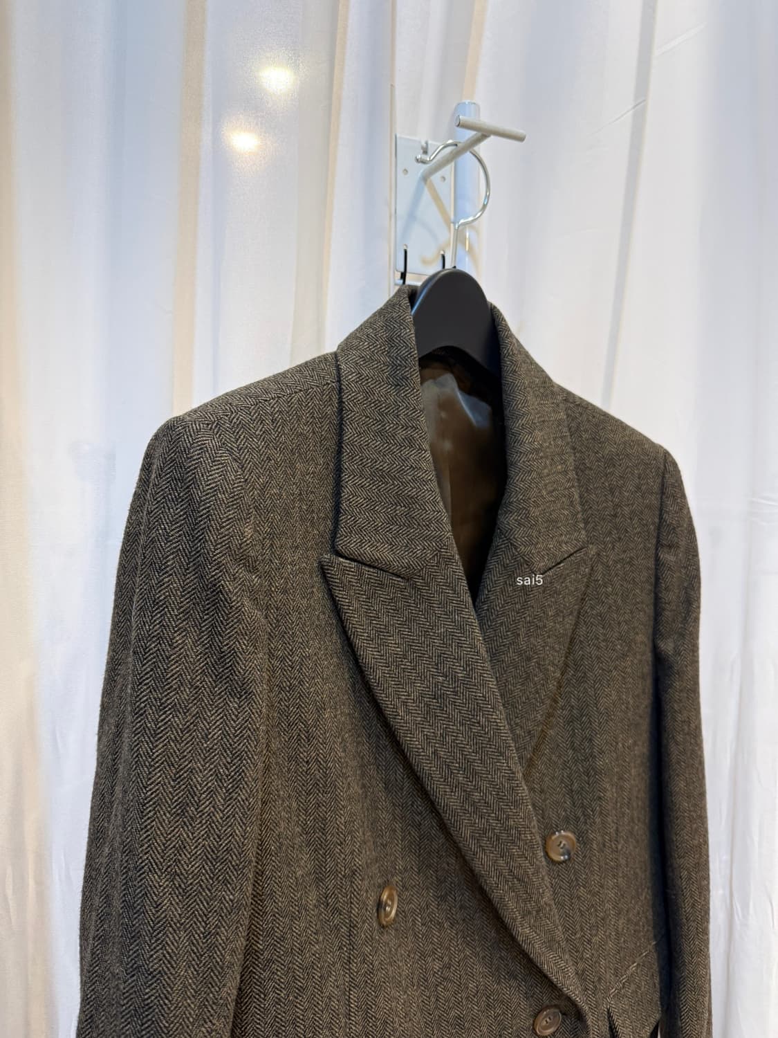 닐바이피 헤링본 더블자켓 상품이미지5