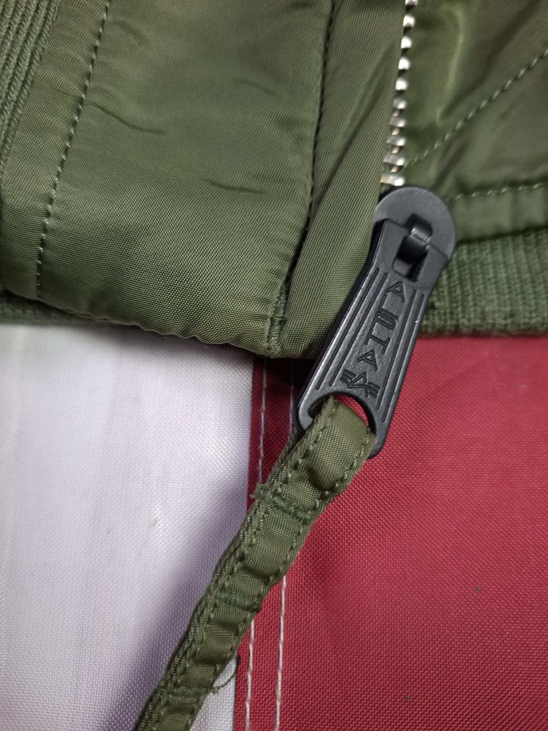 오리지날 미공군 알파사 CWU-45/P 민수용 항공점퍼 상품이미지8