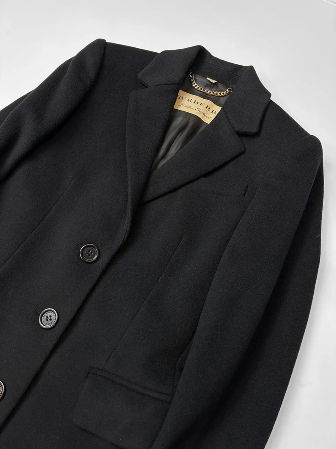 버버리 울 캐시미어 테일러드 롱 코트 PN5345 상품이미지3