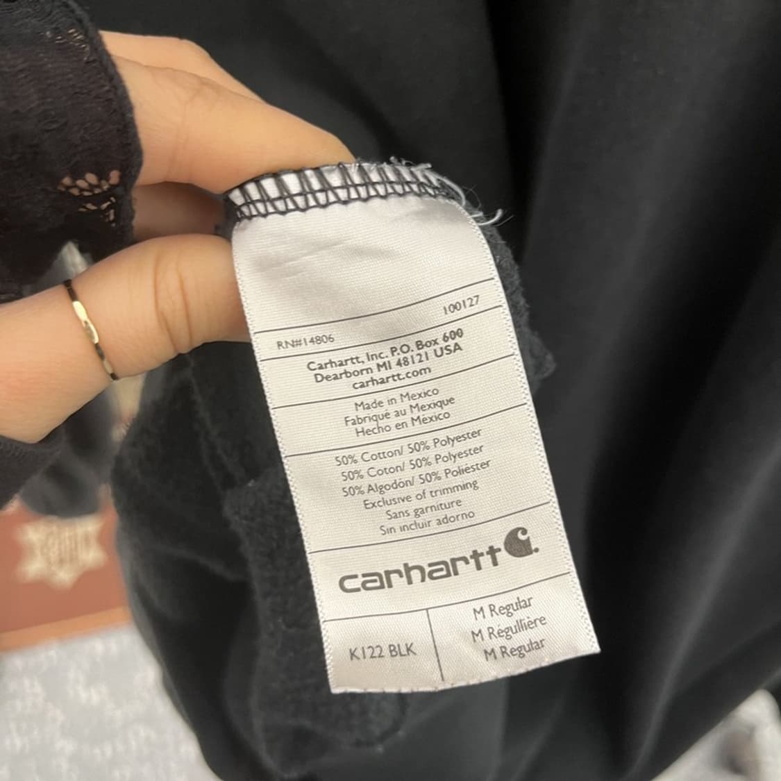 칼하트 빈티지 모던 캐주얼 써멀 후드집업 105 C09752 상품이미지6