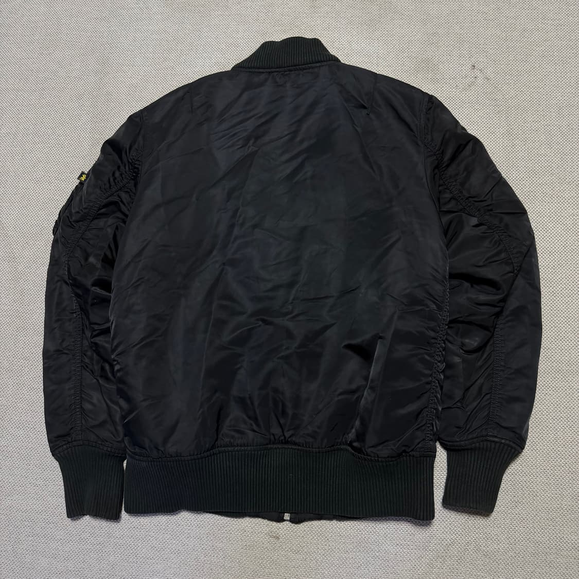 알파인더스트리 블랙 MA-1 항공점퍼 상품이미지8