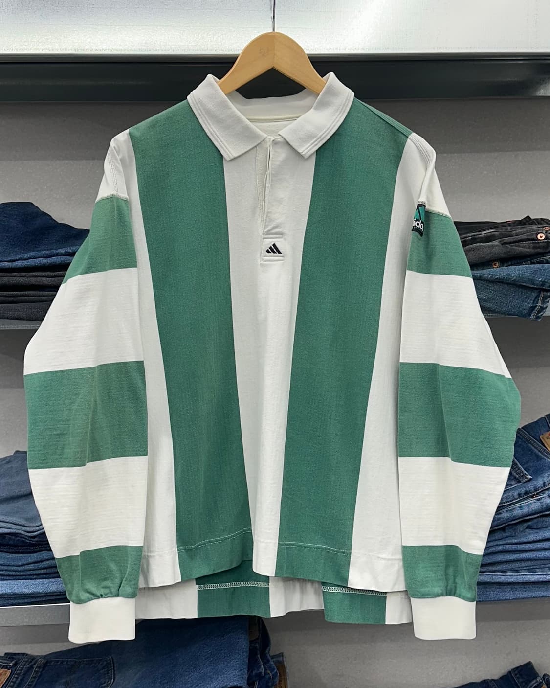 (M)90'S ADIDAS EQUIPMENT 럭비티-M1797 상품이미지1