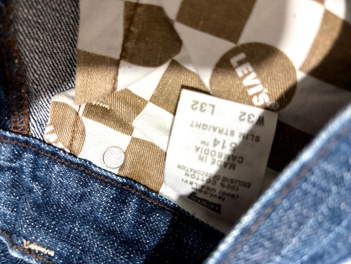 리바이스 00s 세미오버 스트레이트진 32 상품이미지4