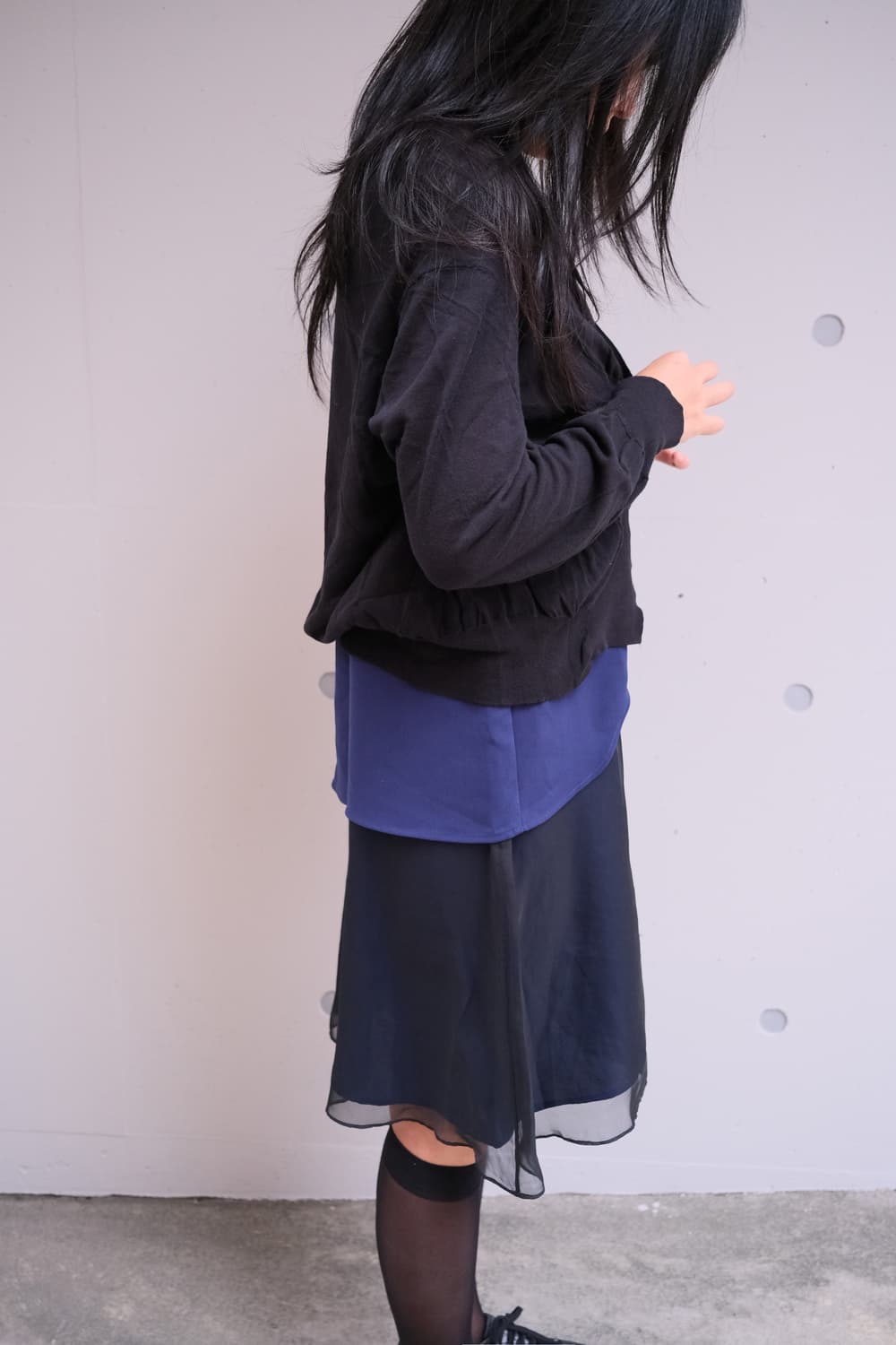 Sheer layered dress 상품이미지2