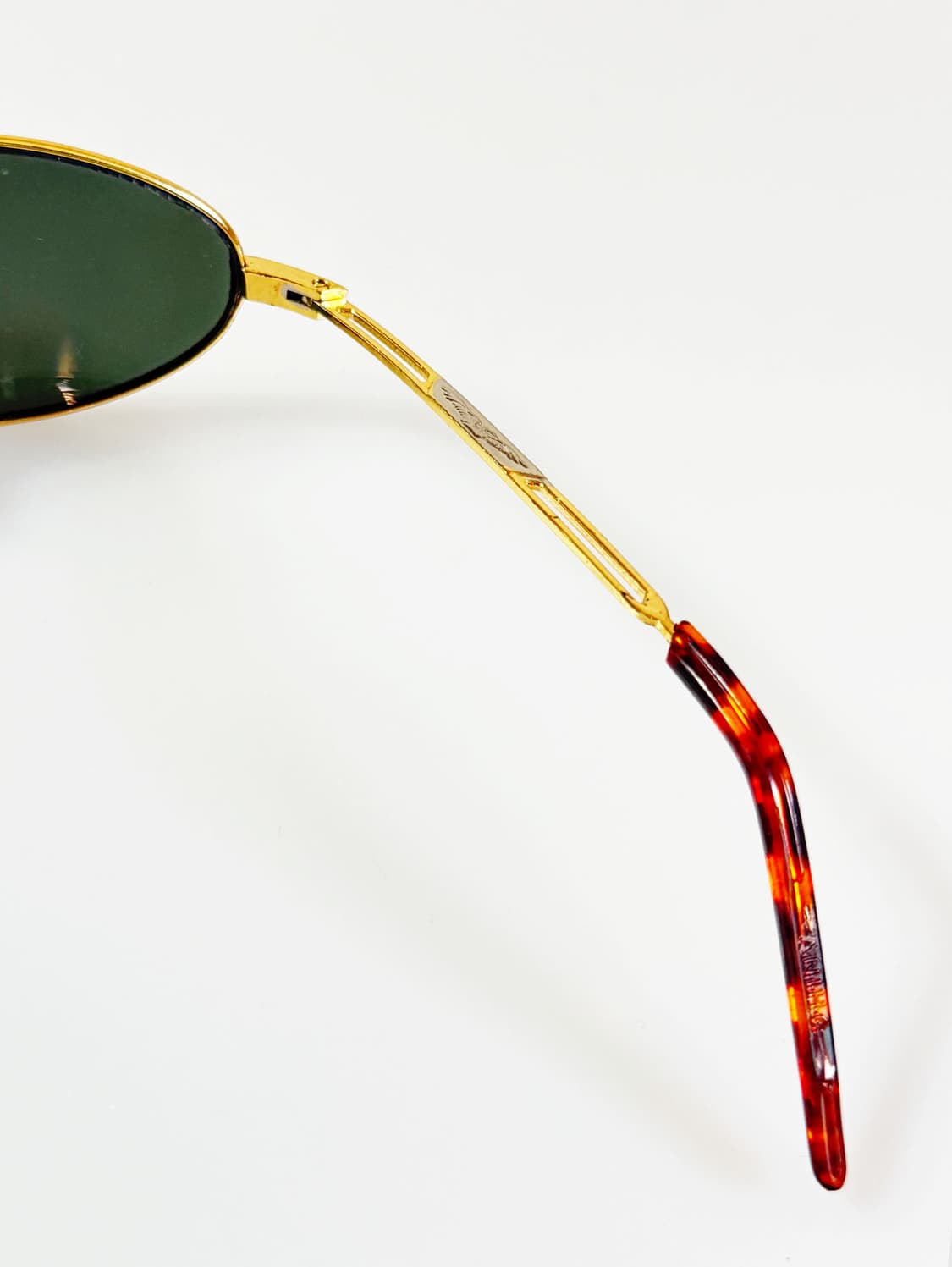 90s 골드 메탈 보잉 프레임 빈티지 선글라스 상품이미지7