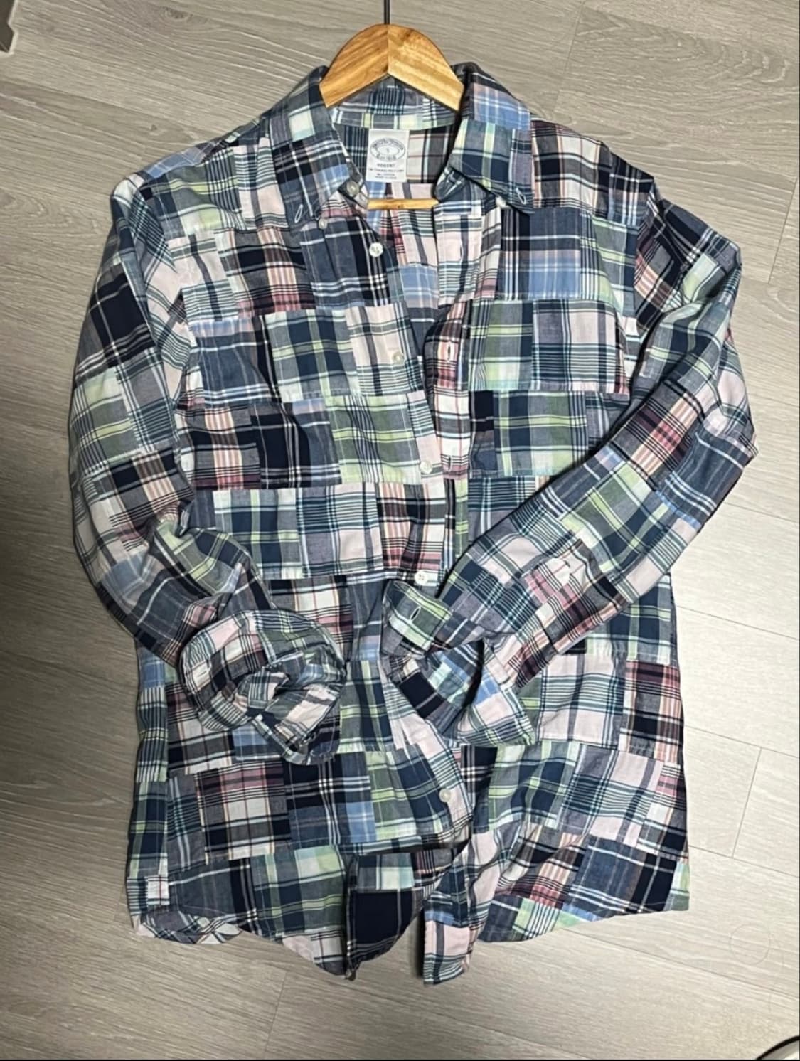 브룩스 브라더스(BROOKS BROTHERS) 패치워크 리젠트핏 상품이미지1