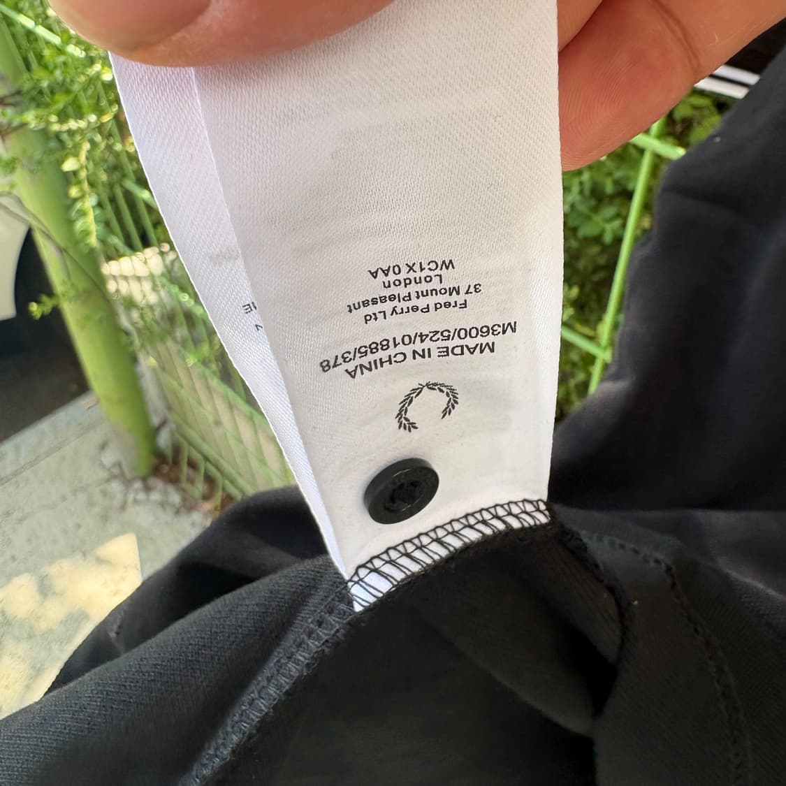 프레드피리 pk티 블랙 상품이미지5