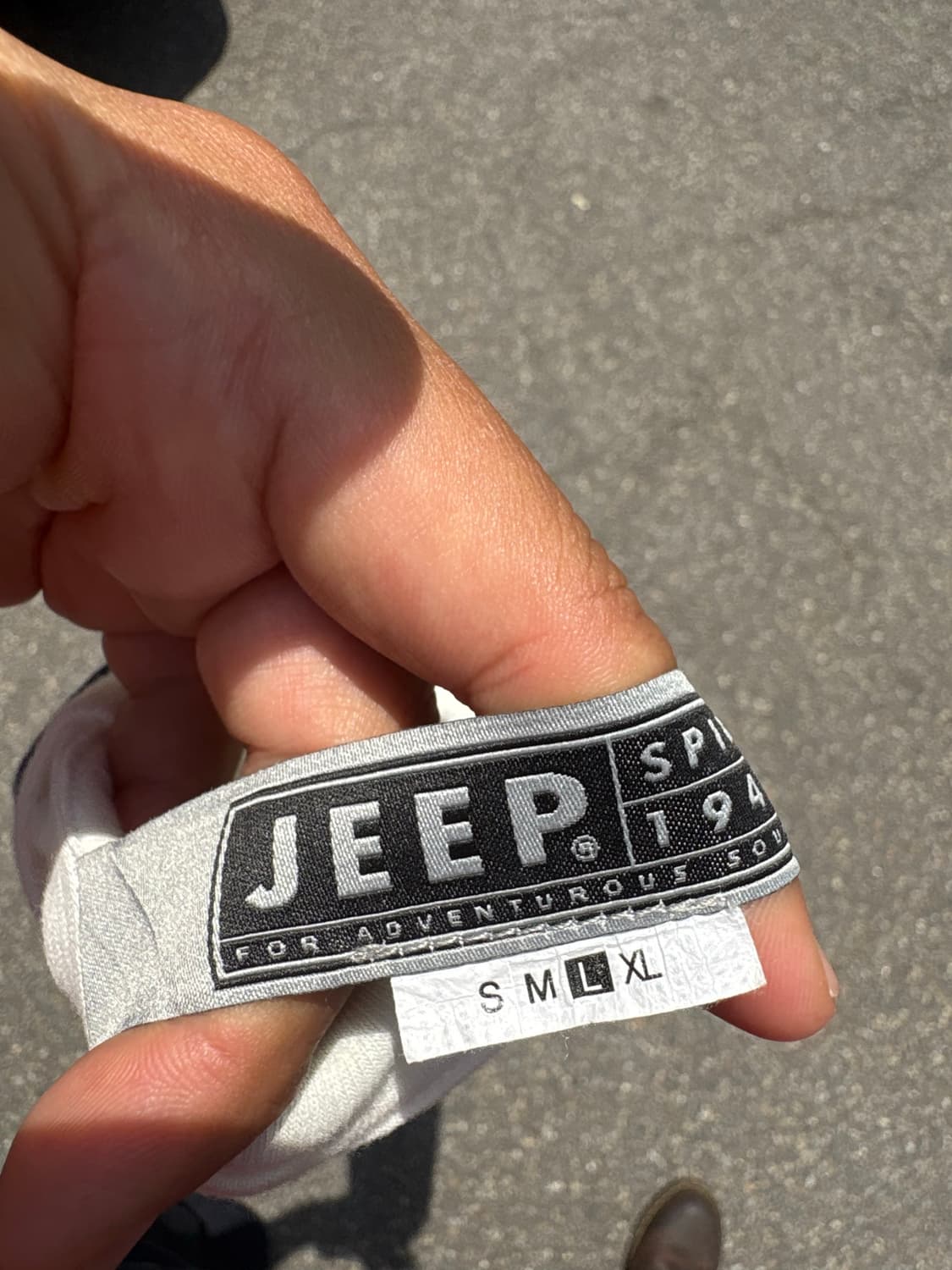 지프 jeep 성조기 반팔티 L 상품이미지4