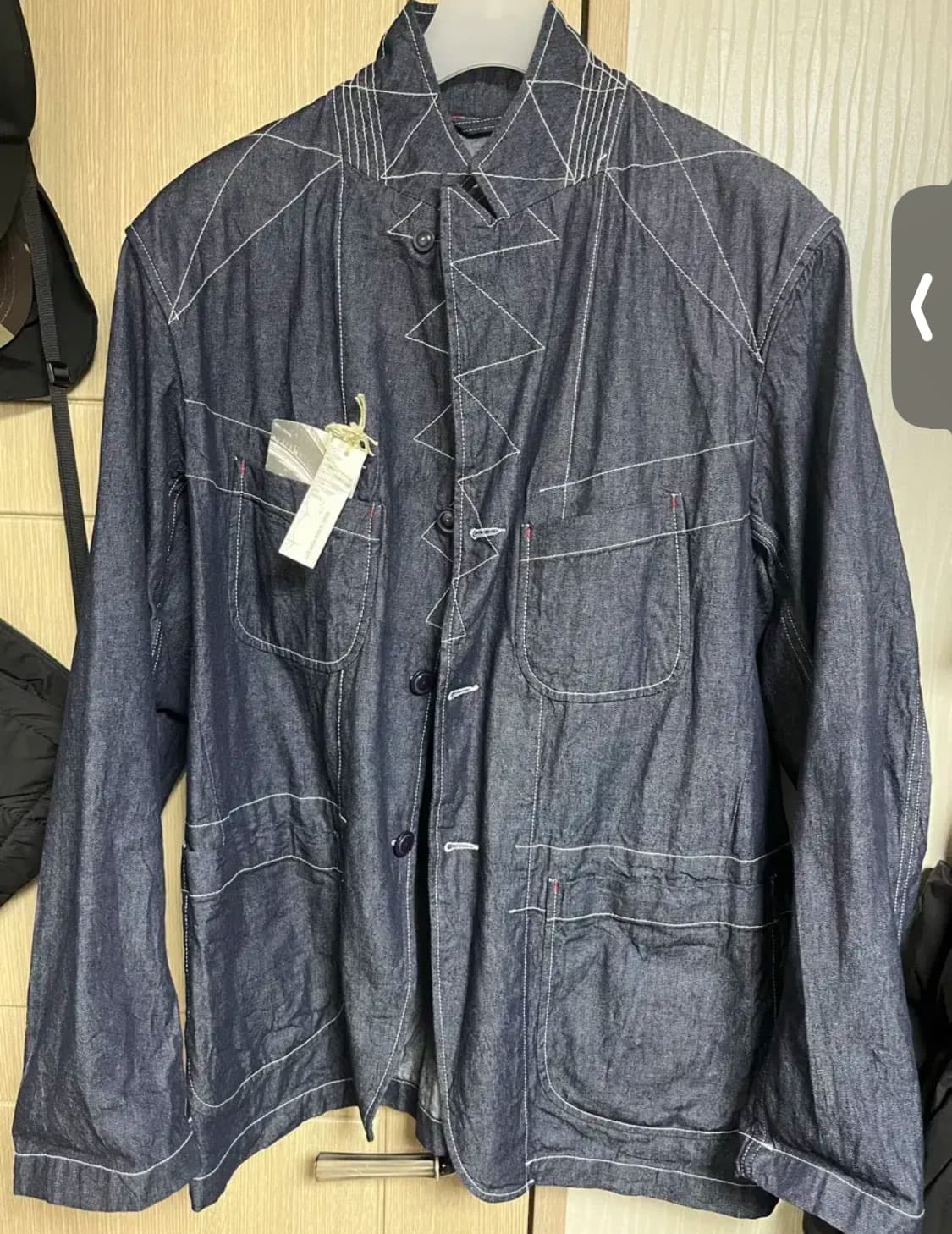 엔지니어드가먼츠 데님8oz 베드포드 자켓 상품이미지1
