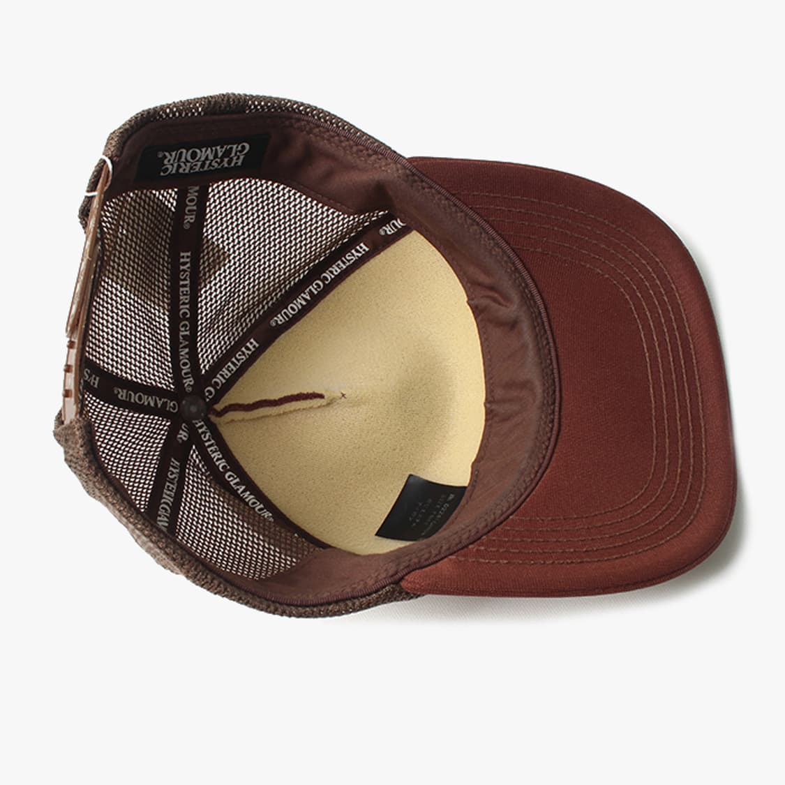  HYSTERIC GLAMOUR "Brown Cap" 상품이미지5