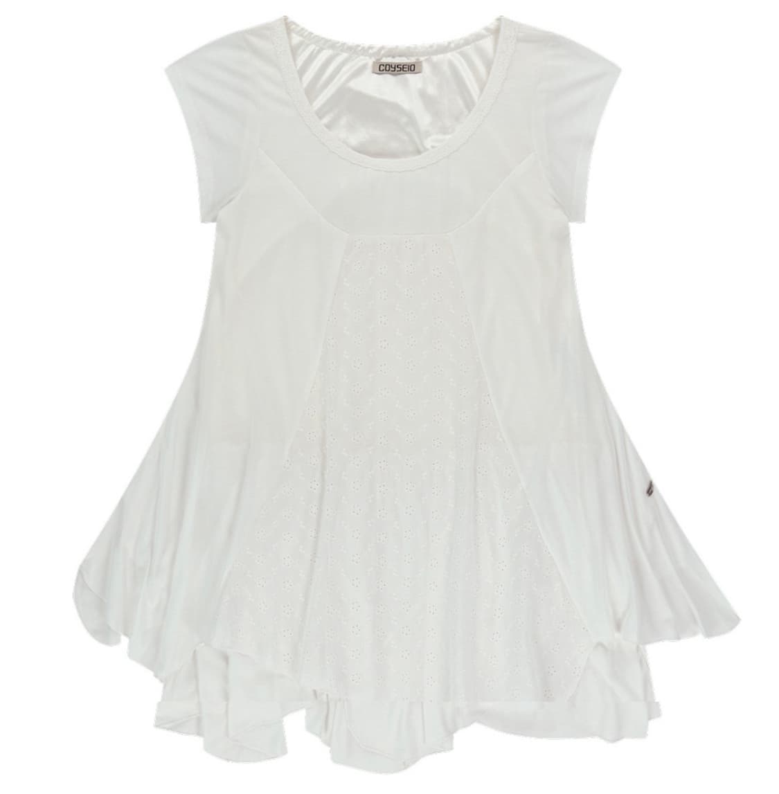 코이세이오 플라워 원피스 화이트 상품이미지1